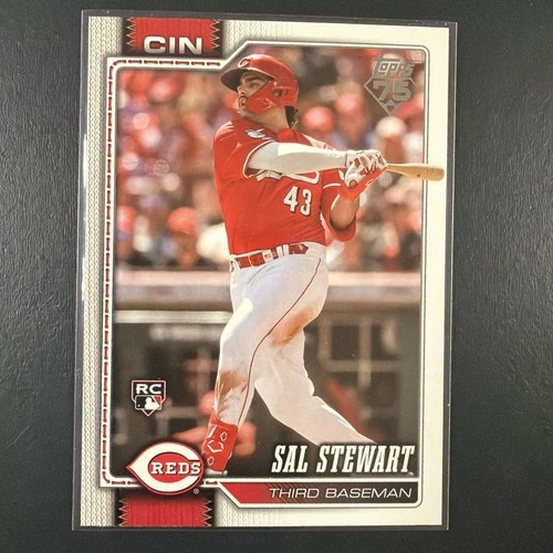 2026 Topps Series 2 - Sal Stewart #372 (RC) - Reds