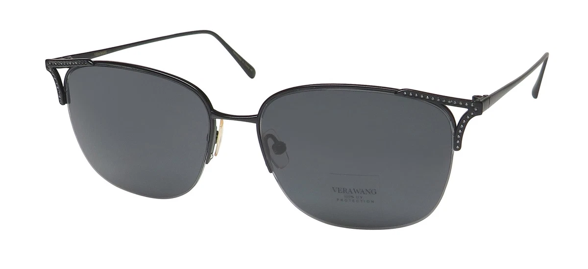 Vera Wang Black Designer Sunglasses for Women for sale | eBay display picture 2