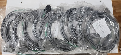 11x BELDEN C285699 WITH DB9M & DB25F MALE-FEMALE SERIAL CABLE CONNECTOR [2WS2-5]