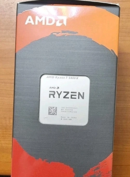 Processore Ryzen 7 5800X (8 Cores/16 Threads, 105W DTP, AM4 Socket, 36 MB Cache - Immagine 2 di 4