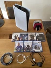 Sony PlayStation 5 Disc 825gb + 2TB SSD, 2 Controllers + 7 Games