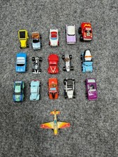 Mini Toy Cars  Airplane Lot Random Mixed Vehicles Used Some Damaged