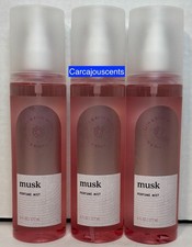 Bath  Body Works Musk Perfume Mist set of 3