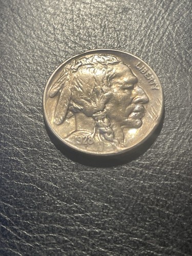 1928-S Buffalo Nickel AU