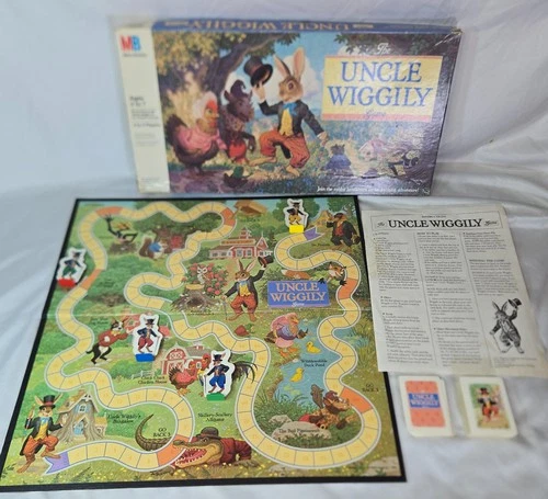 Uncle Wiggily Vintage Board Game 1988 Complete Great Condition Milton Bradley