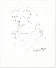 Mike Mignola Original Hellboy Sketch | Pen on Paper | Original Art