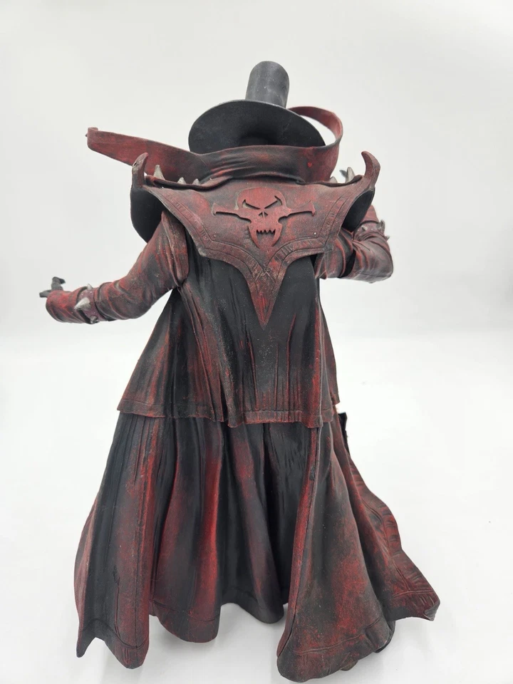 McFarlane Gunslinger Spawn 14” Deluxe Statue Cowboy Cape Chains Collectible - Image 3 of 4