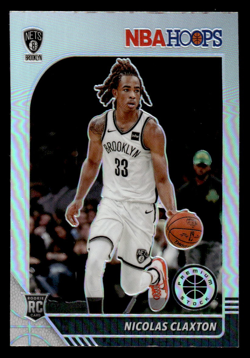【価格高騰中】NICOLAS CLAXTON 20シリ RC PANINI 2019-20 Hoops Premium Stock #241 Nicolas Claxton Prizm