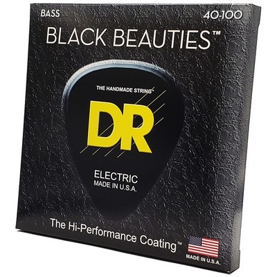 Saiten E-Bass DR Strings Black Beauties BKB-40 .40-100 Bass Saiten NEU