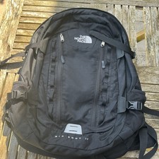 The North Face Big Shot II Backpack Black  32L embroidered logo used