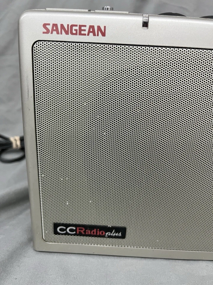 Receptor meteorológico vintage Sangean CC Radio Plus DX AM FM TV PARA REPUESTOS O REPARACIÓN Foto 2 de 4