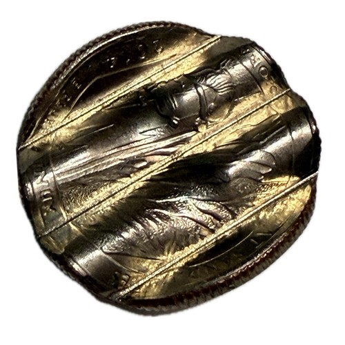 Uncirc. 2014-D Mint Cancelled / Waffled Great Sand Dunes,National Park 25¢ Error - Picture 2 of 6