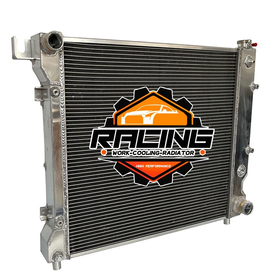 Radiador completo de aluminio para Dodge Dakota Durango 1997-1999 1998 3,9 L 5,9 L V8 Foto 3 de 4