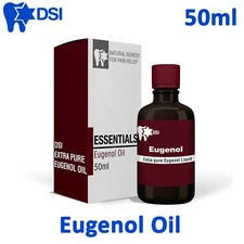 DSI Dental Extra Pure Eugenol Clove Oil Dressing Antiseptic Pain relief 50ml