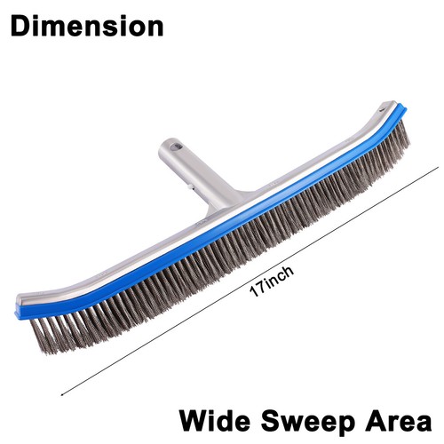 Professional Heavy Duty 18~24" Swimming Pool Floor Wall Cleaning Brush Head Tool - 第 6/35 張圖片