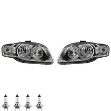 Scheinwerfer Set für Audi A4(8EC/D) Bj. 09/04-12/07 inkl. Motor H7+H7