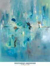 A Story to Tell Victoria Jackson Abstract Art Print 24x30 Image Conscious