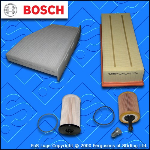 SERVICE KIT for AUDI A3 (8P) 2.0 TDI 16V OIL AIR FUEL CABIN FILTERS (0512) eBay