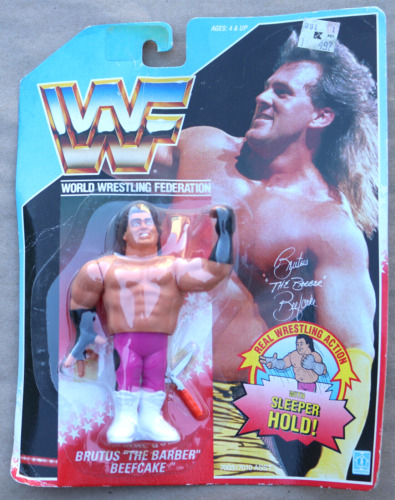 NEW VTG 1990 HASBRO WWF WWE BRUTUS 