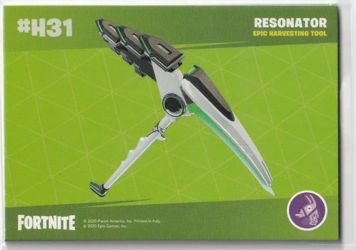 Panini Fortnite Karte Series 2 US Serie 2 # H31 Epic Resonator / Renegade Roller - Bild 1 von 2