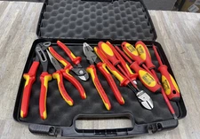 Knipex Insulated Industrial Tool Set With Hard Case 10 Pieces  1000V 98 98 31 US