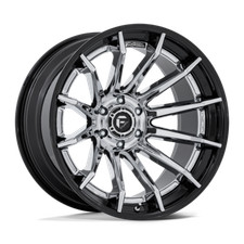 20 Inch Chrome Black Wheel Rim Ford F150 Truck Fuel Burn 20x10 6x135 Lug