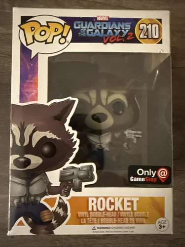 Funko Pop! Vinyl: Marvel - Rocket Raccoon - GameStop (Exclusive) #210