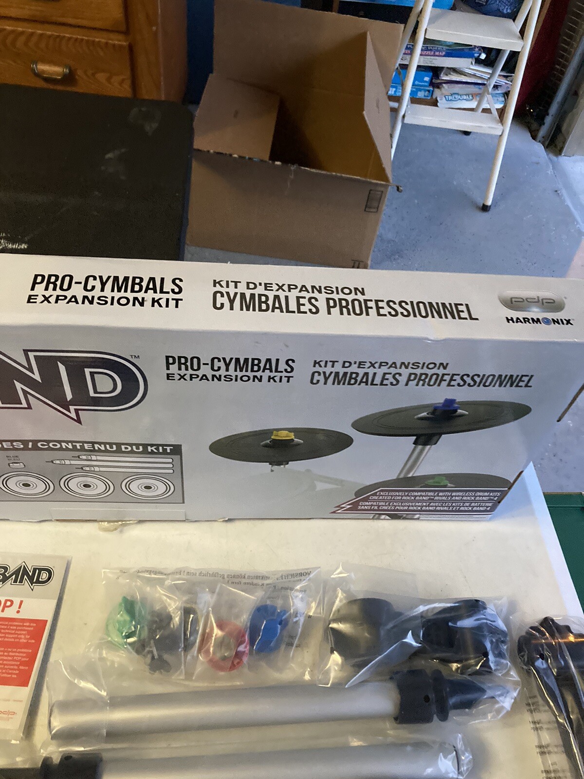 RockBand Pro Cymbals Expansion Kit For Drum Kits Rock Band 708056059460