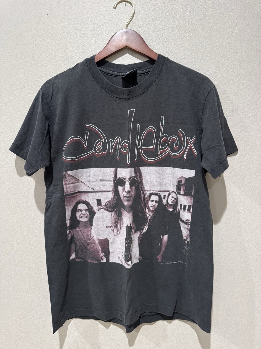 Vintage Faded 1993 Candlebox Band Giant Tshirt Size M 90s Grunge