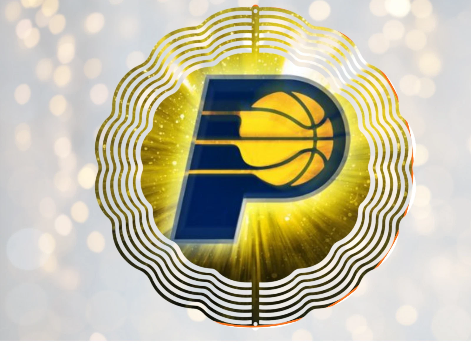 Indiana Pacers Round Wind Spinner