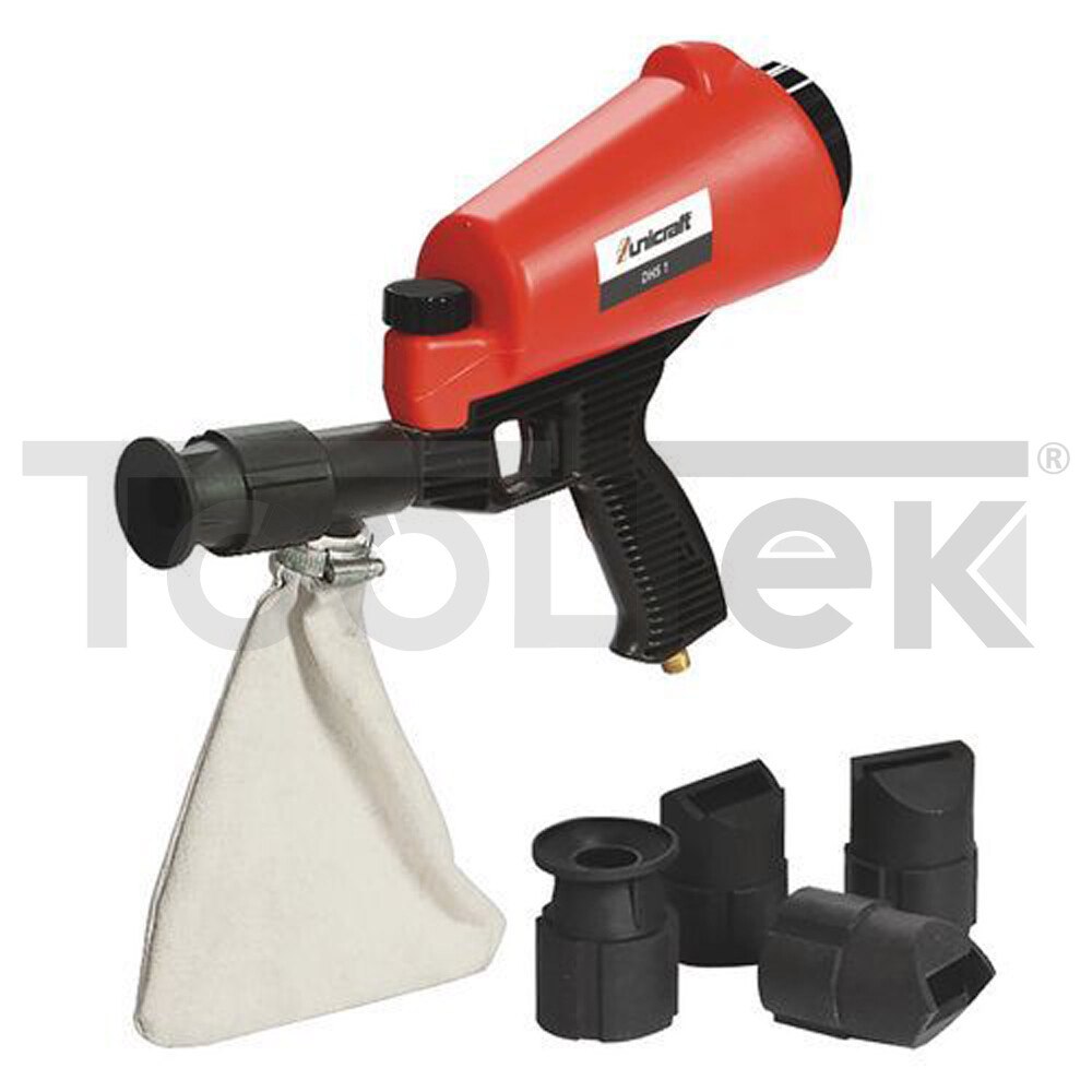 PISTOLA SABBIATRICE PNEUMATICA SABBIARE MANUALE SABBIATURA UNICRAFT