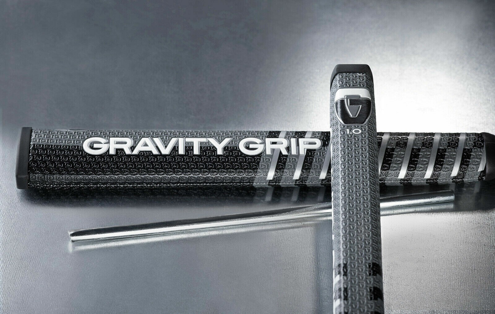 Evnroll Gravity Grip 1.0 Putter Golf Grip – Red/White or Black/Gray | eBay
