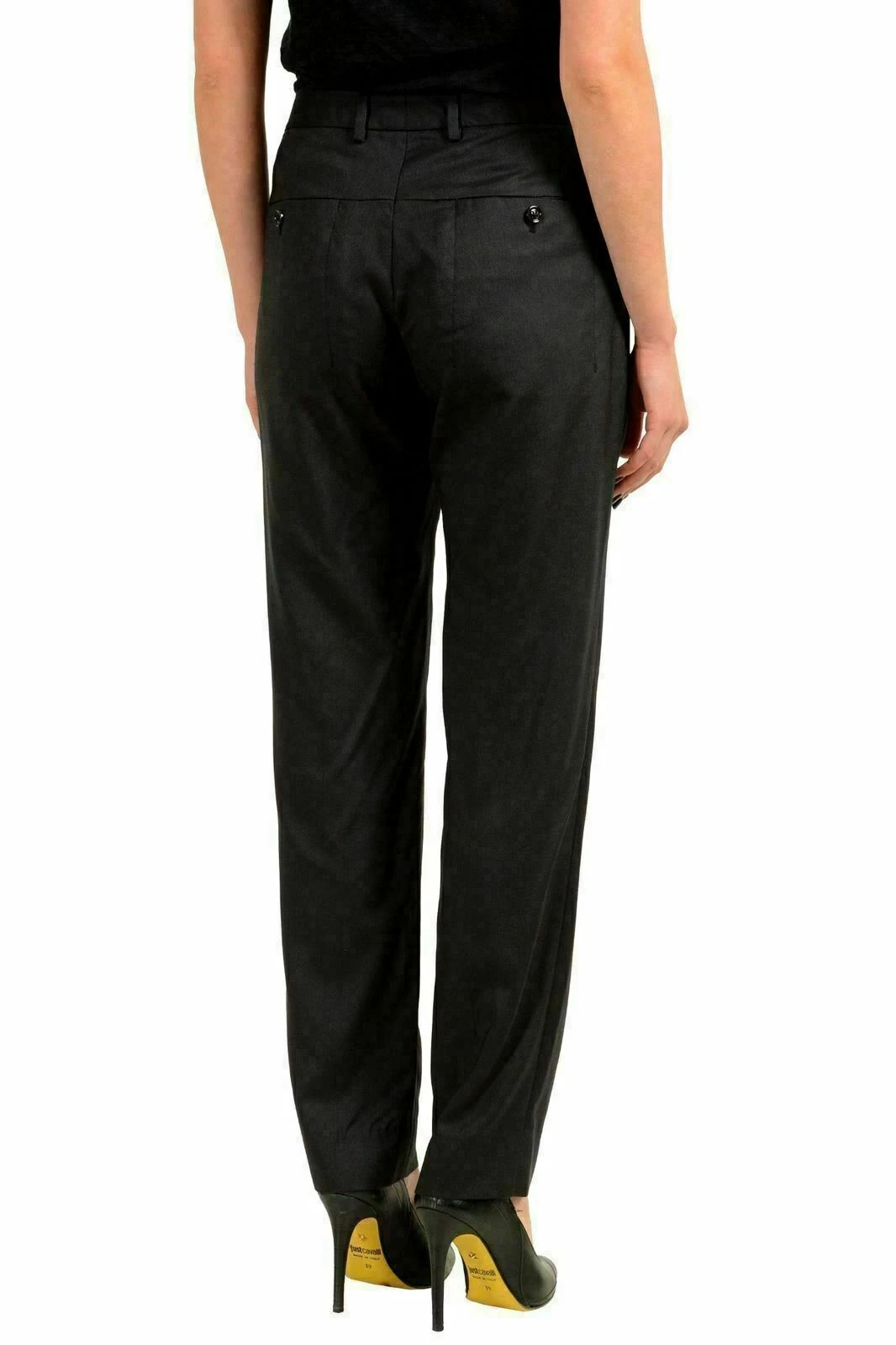 Maison Margiela 4 pantaloni donna lana seta US 6 IT 42