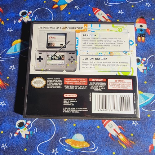 Neuwertiger Nintendo DS Internet Browser Cartridge Memory Expansion Pak & Handbuch CIB - Bild 5 von 12