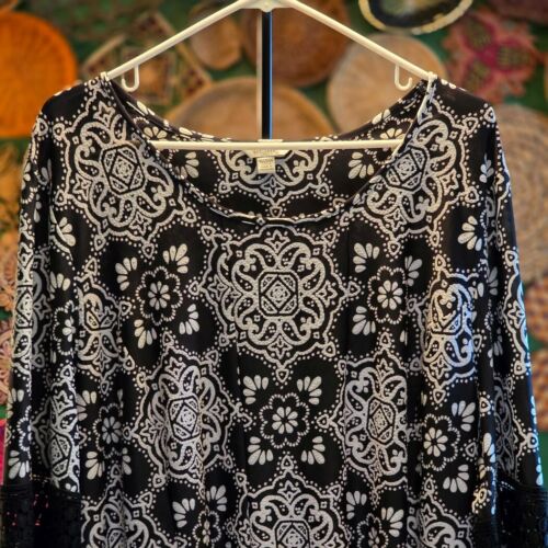 C EST. 1946 Arabesque Print Knee-Length Dress Women’s 18/20W - Picture 2 of 5