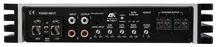 ESX QL750.1 QUANTUM 1-Kanal Digital Monoblock Mono Verstärker 750 Watt RMS - Bild 4 von 4