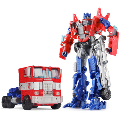 Robot Voiture Déformable – Optimus Prime Et Bumblebee, Jouet De Transformation Manuelle En Alliage, Figurine Déco Pour Fans