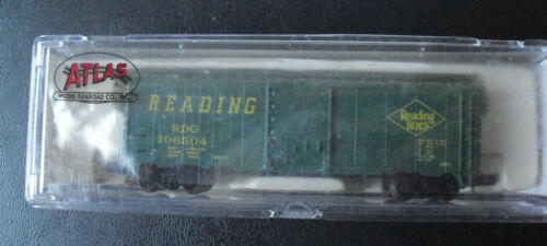 Atlas N Scale Reading 40' Box Car NIB 34111 #2