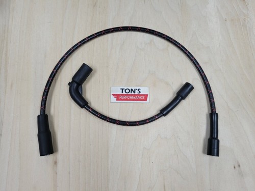 Ton's Performance Red 8mm Spark Plug Wire Set For 2007-2017 Harley Sportster (883, 1200)