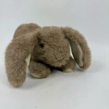 Folkmanis Brown Lop Eared Bunny Rabbit Plush Hand Puppet Toy 9” Pretend Play ￼