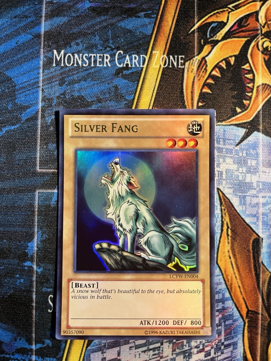 Multi-colored Women Eyewear Yu-Gi-Oh! Silver Fang Card | Ultra Rare From Legendary Collection 3: Yugi's World Ultra Rare Trading Card Game Beast Monster Collector