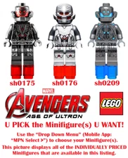 Genuine LEGO U PICK Marvel Super Heroes: Avengers ULTRON Minifigures **NEW**