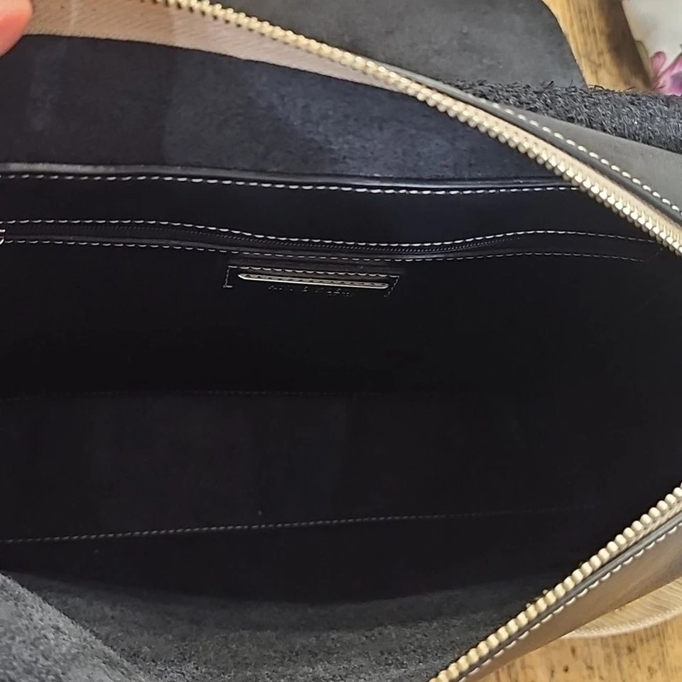 Bolso Mensajero ANNE KLEIN Cierre con Solapa Raro De Colección Foto 4 de 4