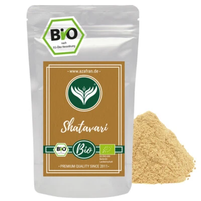 BIO Shatavari Pulver | Shatavari gemahlen | Indischer Spargel (250g) - Bild 1 von 4