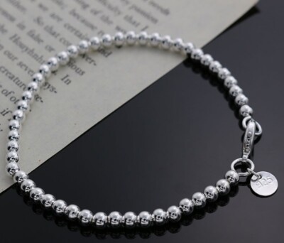 925 Silber Armkette Armband Armkettchen ''PERLEN-ZAUBER'' in Silber - Edelschmuck