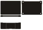 Carbon fiber Sticker Skin Decal Guard for 2019 MacBook Pro 16" A2141 Touch Bar