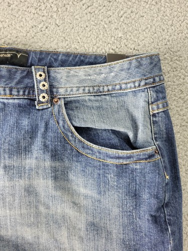 Pantalones cortos de mezclilla para mujer Venezia Lane Bryant, talla 22, bolsillos azules - Imagen 6 de 11
