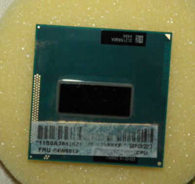 Intel Core i7-3820QM 2,7 GHz 4  Prozessor Mobile  Ivy Bridge CPU