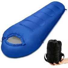 Sac de Couchage Adultes Estival Léger 100 g / m² 3 Saisons - 220x80x50cm