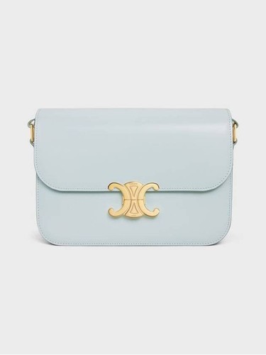 Celine CLASSIC TRIUMPH Bag in Shiny Calf 187363BF4 07SZ 151055732